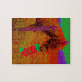 クリスマスレインボーホース ジグソーパズル (横)