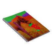 クリスマスレインボーホース ノートブック (右側)