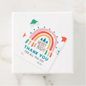 クリスマスレインボーメリーとブライト フェイバータグ (インサイチュ)