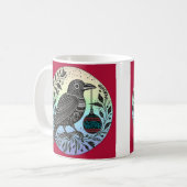 クリスマスレイヴン コーヒーマグカップ (正面左)