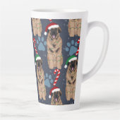 クリスマスレオンベルガー カフェラテマグ (右)