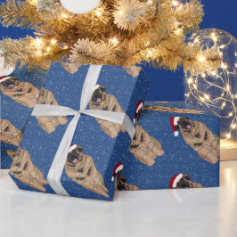 クリスマスレオンベルガー ラッピングペーパー
