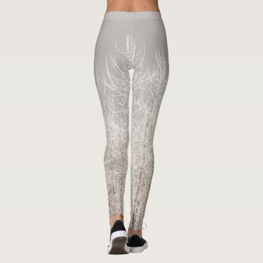 クリスマスレギンス冬の森の衣装パンツ レギンス (裏面)