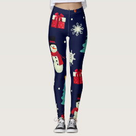 クリスマスレギンス レギンス