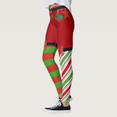 クリスマスレギンス レギンス (左)