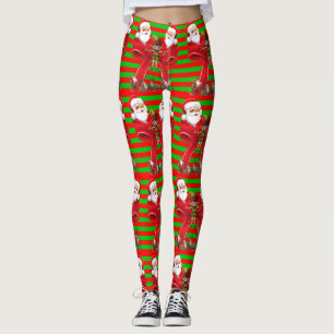 クリスマスレギンス レギンス