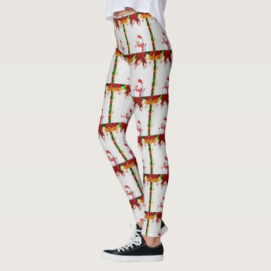 クリスマスレギンス レギンス (左)