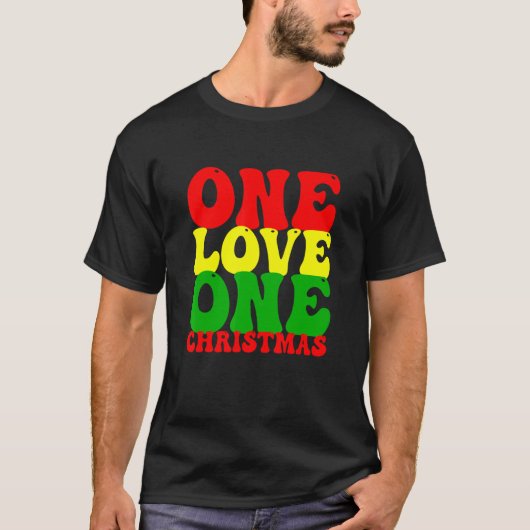 クリスマスレゲエラスタ Tシャツ (正面)