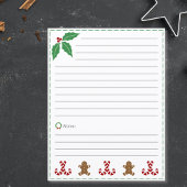 クリスマスレシピカード