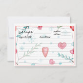 クリスマスレシピカード (正面)