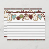 クリスマスレシピカード シーズンポストカード (正面/裏面)