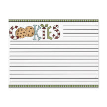 クリスマスレシピカード