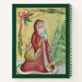 クリスマスレシピクックブック ノートブック (裏面)