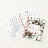 クリスマスレシピブック ノートブック (内部)