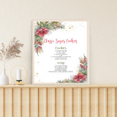 クリスマスレシピポスター ポスター