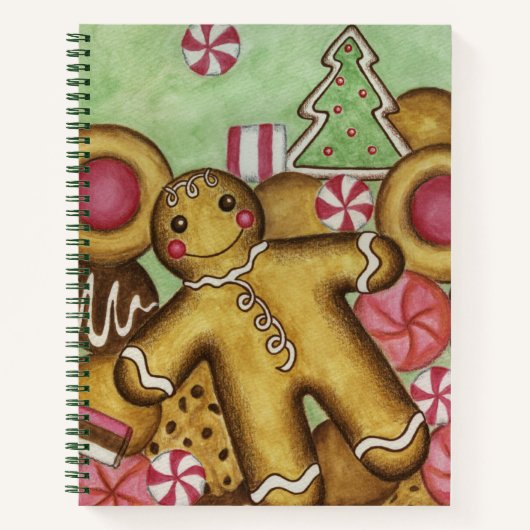 クリスマスレシピ書 ノートブック (正面)