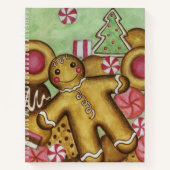 クリスマスレシピ書 ノートブック (正面)