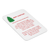 クリスマスレシピ磁石 マグネット (右側)