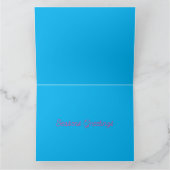 クリスマスレズフラミンゴスフラミンゴベルズカスタム カード (内部)