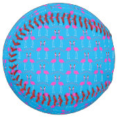 クリスマスレズフラミンゴスフラミンゴベルズ ソフトボール (正面左)