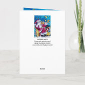 クリスマスレターインスパイア/サンタモノグラム シーズンカード (裏面)