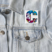 クリスマスレターインスパイア/サンタモノグラム 缶バッジ (インサイチュ)