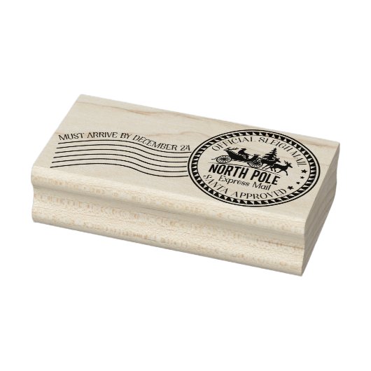 クリスマスレターノースポールメ表現ール ラバースタンプ (スタンプ)