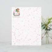 クリスマスレターパーソナルキュートホリデーヴィレッジ (スタンド正面)