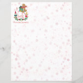 クリスマスレターパーソナルキュートホリデーヴィレッジ (正面)