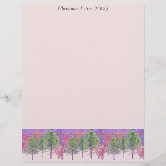 クリスマスレターヘッド2009年 (正面)