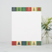 クリスマスレター紙 – クリスマスツリー (スタンド正面)