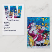 クリスマスレター/サンタモインスパイアノグラム 名刺 (正面/裏面)