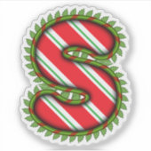 クリスマスレターS シール (正面)