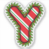 クリスマスレターY シール (正面)