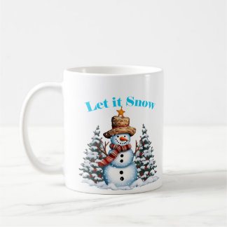 クリスマスレット雪雪だるまマグカップ11oz コーヒーマグカップ