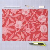 クリスマスレッドのザクロ 薄葉紙 (クラフト)