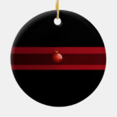 クリスマスレッドオーナメント セラミックオーナメント (裏面)