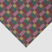 クリスマスレッドグリーン金ゴールドピンクブラウンカラーブロック 薄葉紙 (詳細)