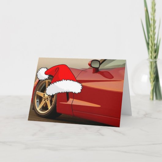 クリスマスレッドコルベット シーズンカード (正面)