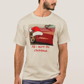 クリスマスレッドコルベット Tシャツ (正面)