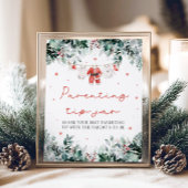 クリスマスレッドサンタベビー子育てティップジャールゲーム ポスター