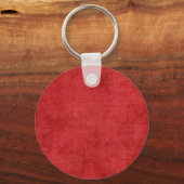 クリスマスレッドシェニール生地のテクスチャ キーホルダー (正面)