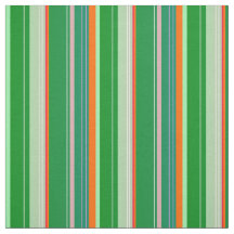 クリスマスレッドストライプのグリーン線パターン