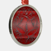 クリスマスレッドデコ メタルオーナメント (右)