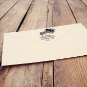 クリスマスレッドトラック差出人住所 パーソナライズされた セルフインキングスタンプ