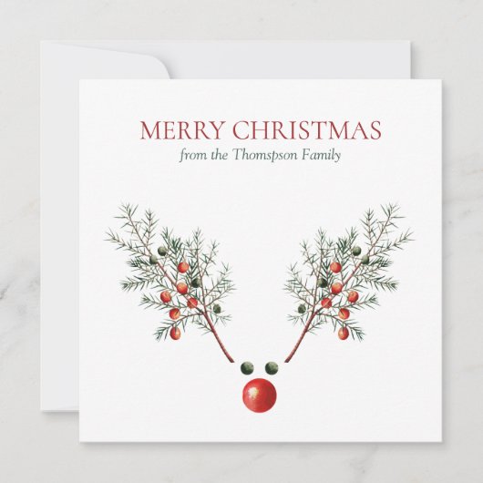 クリスマスレッドノーズのトナカイのパインベリー (正面)