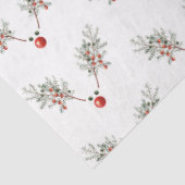 クリスマスレッドノーズのトナカイのパインベリー 薄葉紙 (詳細)