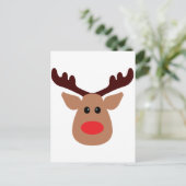 クリスマスレッドノーズのトナカイ シーズンポストカード (スタンド正面)