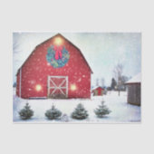 クリスマスレッドバーン 薄葉紙 (正面)