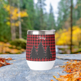 クリスマスレッドブラックバッファロープレイドツリー名